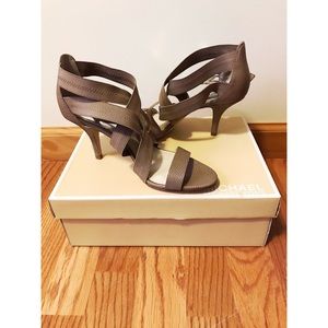 MICHAEL by Michael Kors - Carina Cross Strap Heels